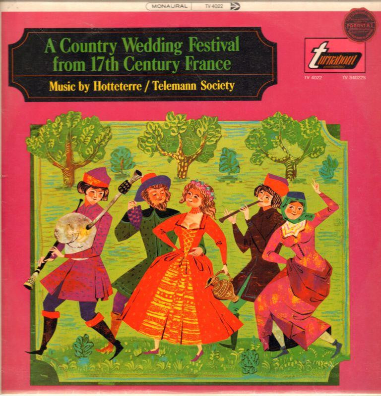 Hotteterre/Telemann Society-A Country Wedding Festival-VOX-Vinyl LP