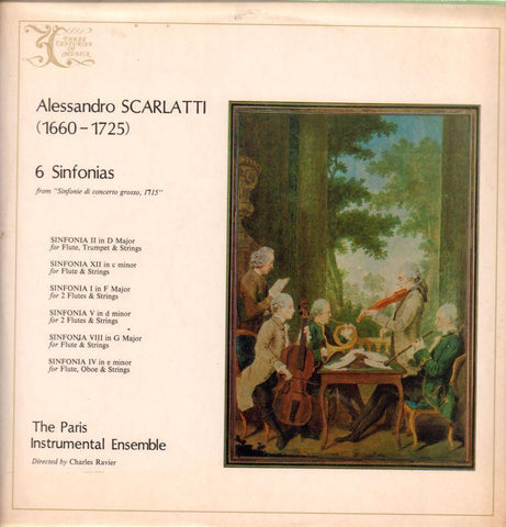Scarlatti-6 Sinfonias-Three Centuries-Vinyl LP