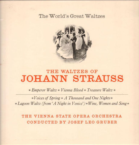 Strauss-The Waltzes Of-Reader's Digest-Vinyl LP