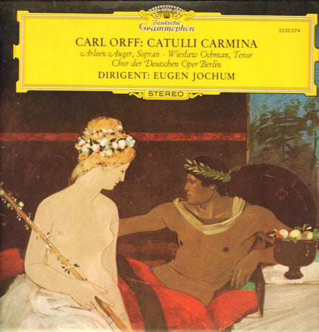 Orff-Catulli Carmina-Deutsche Grammophon-Vinyl LP