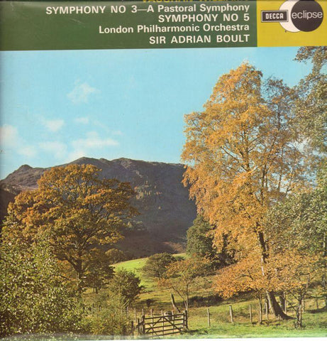 Vaughan Williams-Symphony No.3-Decca-Vinyl LP