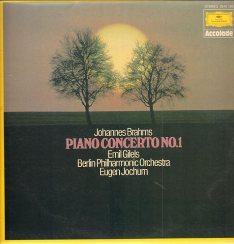 Brahms-Piano Concerto No.1-Deutsche Grammophon-Vinyl LP