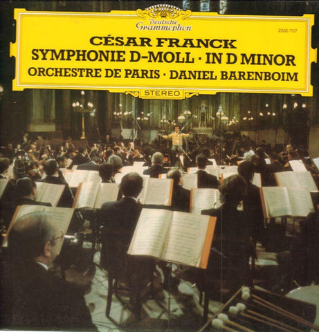 C.Franck-Symphonie D Moll-Deutsche Grammophon-Vinyl LP