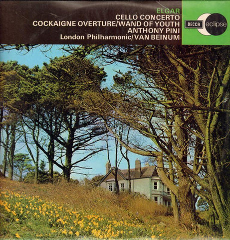 Elgar-Cello Concerto-Decca-Vinyl LP