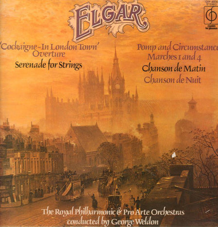 Elgar-Cockaigne In London Town-CFP-Vinyl LP