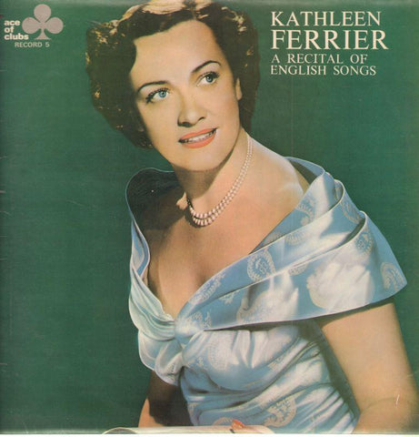 Kathleen Ferrier-A Recital Of English Songs Record 5-Decca-Vinyl LP