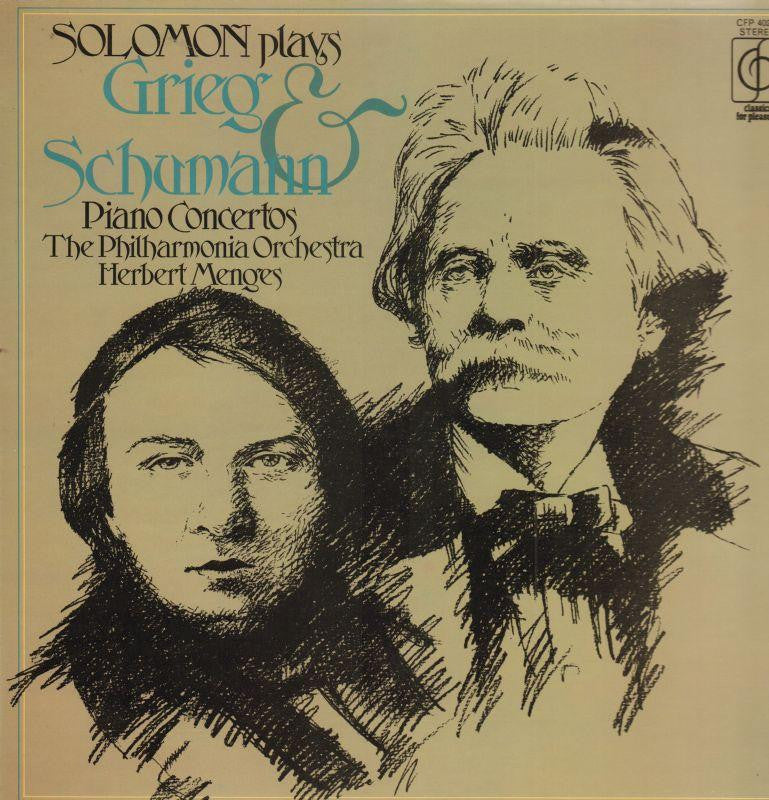 Solomon-Plays Grieg & Schumann Piano Concertos-CFP-Vinyl LP