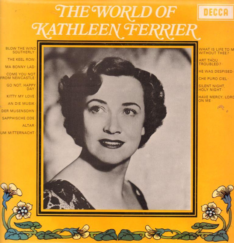 Kathleen Ferrier-The World Of-Decca-Vinyl LP
