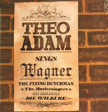 Theo Adam-Sings Wagner: The Flying Dutchman-CFP-Vinyl LP