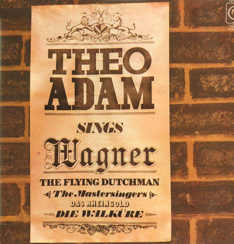 Theo Adam-Sings Wagner: The Flying Dutchman-CFP-Vinyl LP