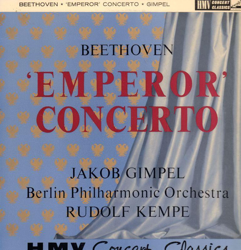 Beethoven-Emperor Concerto-HMV-Vinyl LP