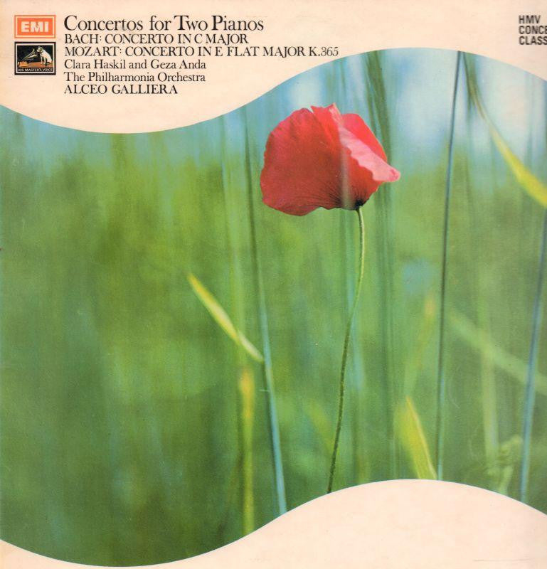 Bach-Concertos For Two Pianos-Decca-Vinyl LP