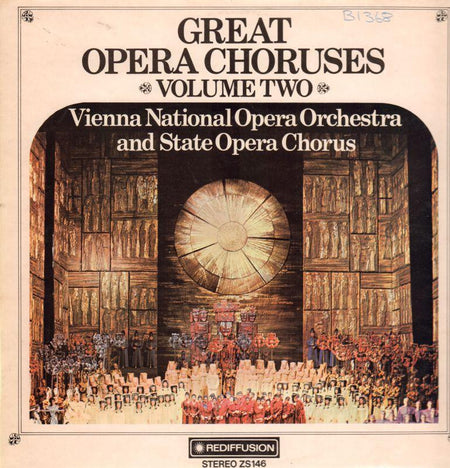Vienna National Opera Orchestra-Great Opera Choruses Volume Two-Rediffusion-Vinyl LP