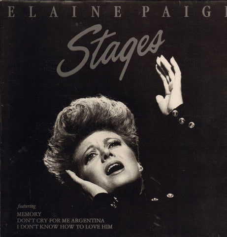 Elaine Paige-Stages-K TEL-Vinyl LP