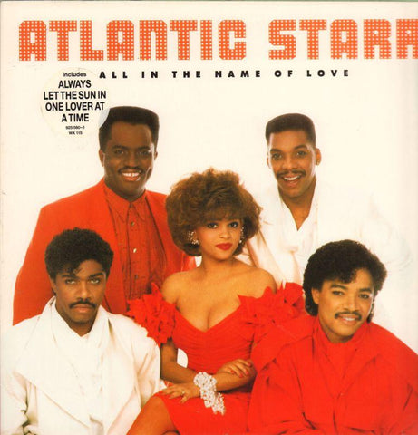 Atlantic Starr-All In The Name In Love-Warner-Vinyl LP
