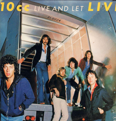 10CC-Live And Let Live-2x12" Vinyl LP Gatefold