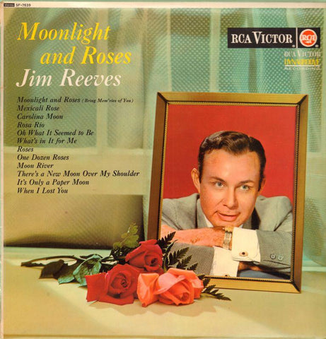 Jim Reeves-Moonlight And Roses-RCA-Vinyl LP
