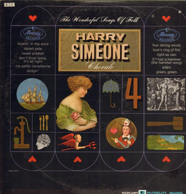 The Harry Simeone Chorale-The Wonderful Songs Of Folk-Mercury-Vinyl LP