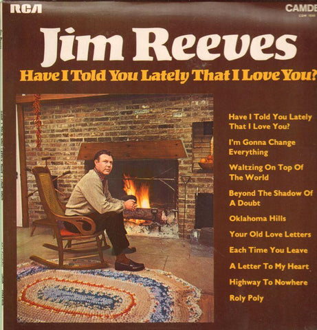 Jim Reeves-Have I Told You Lately-RCA-Vinyl LP