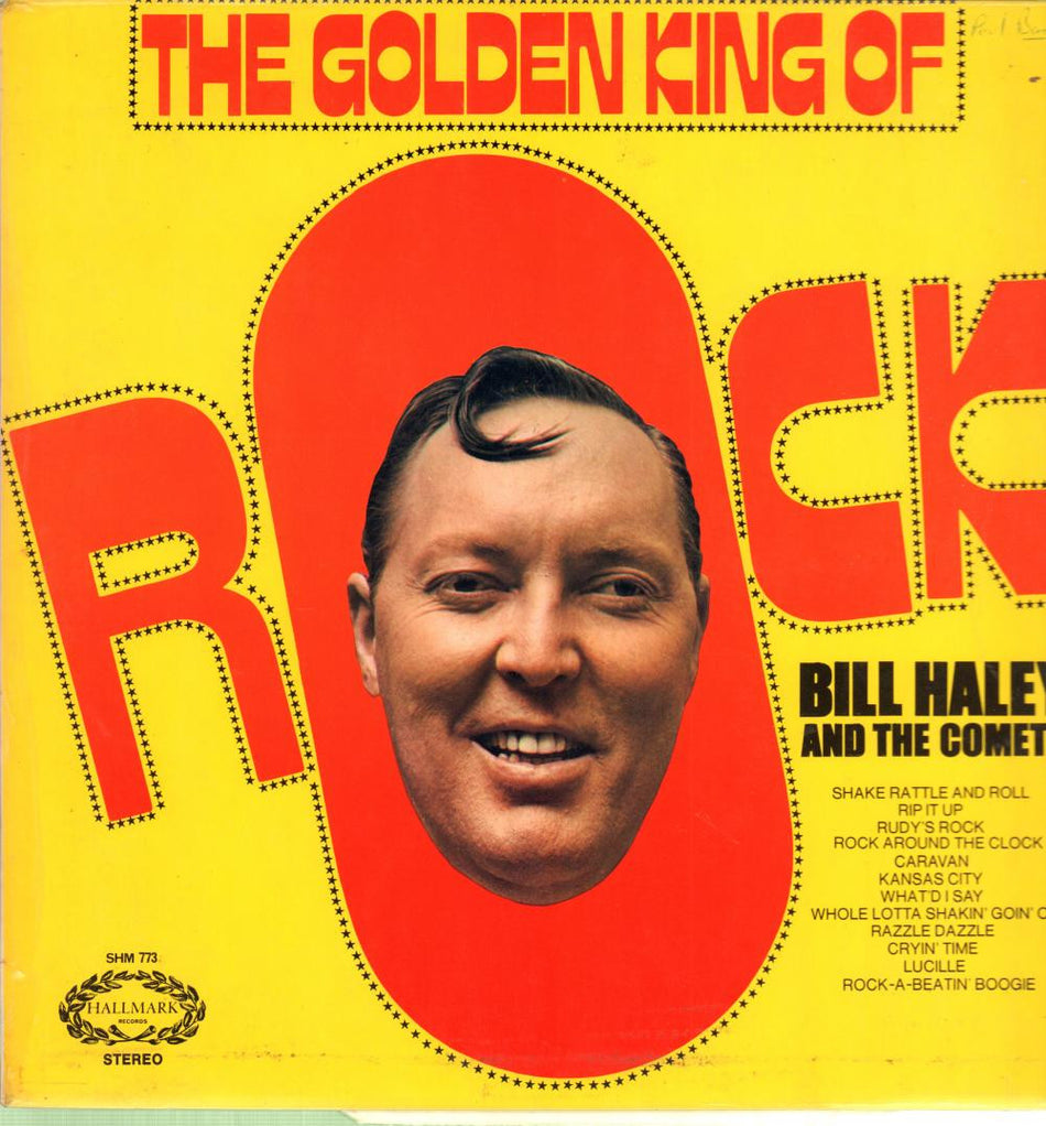 Bill Haley and His Comets-The Golden King Of Rock-Hallmark-Vinyl LP