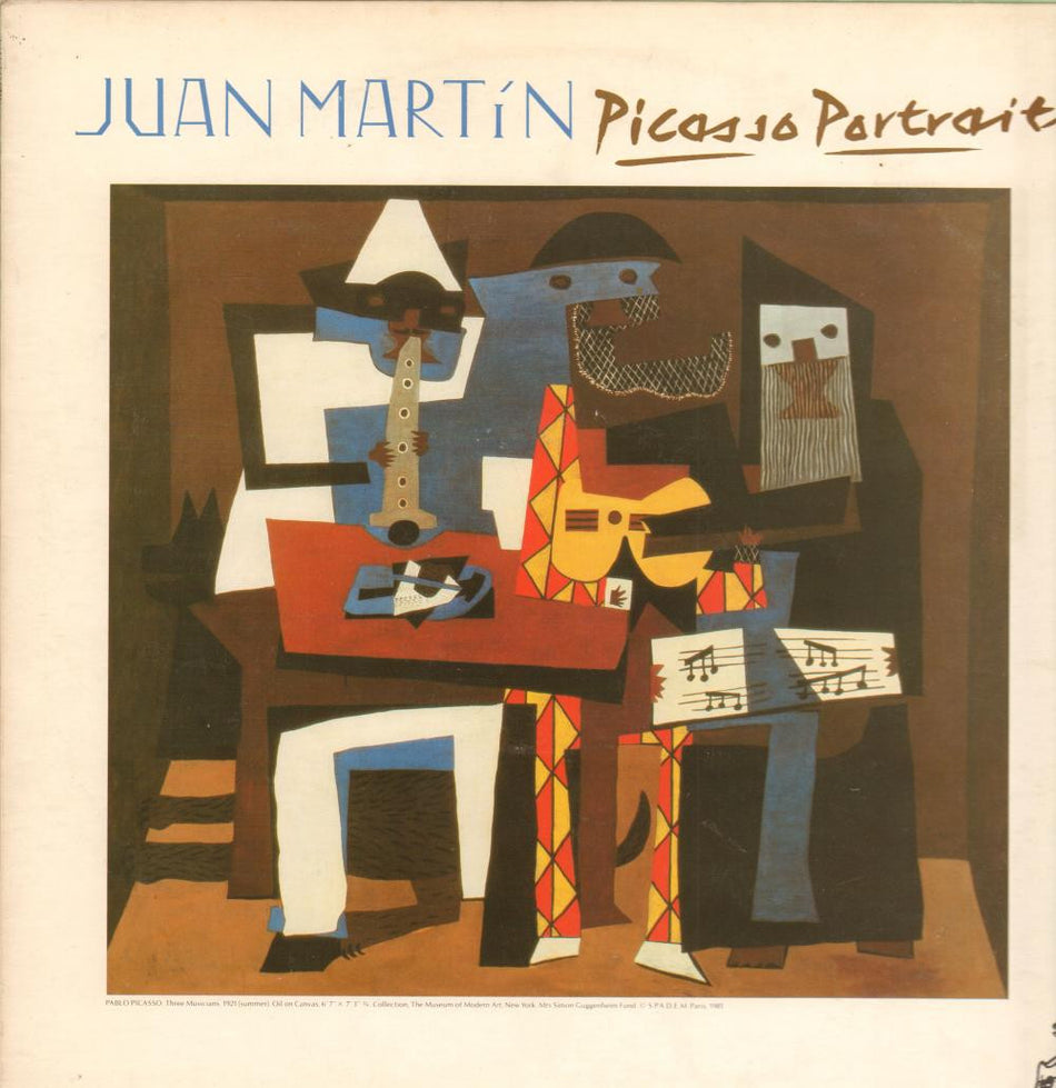 Juan Martin-Picasso Portraits-Polydor-Vinyl LP