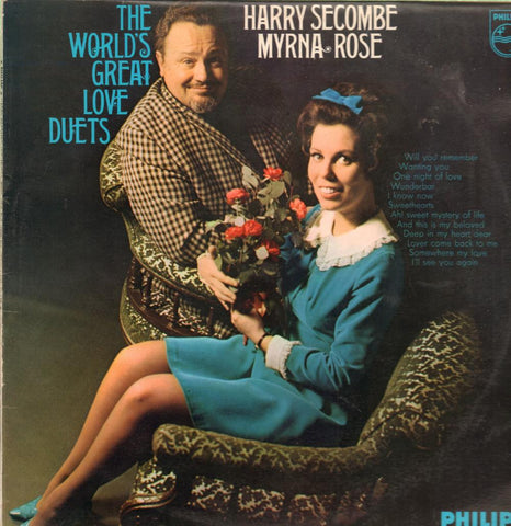 Harry Secombe-The World's Great Love Duets-Philips-Vinyl LP