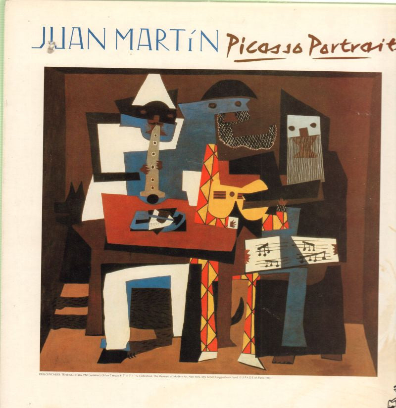 Juan Martin-Picasso Portrait-Polydor-Vinyl LP