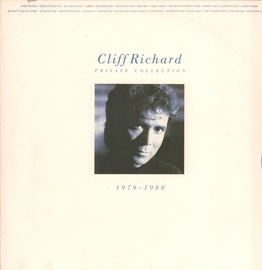 Cliff Richard-Private Collection 1979-1988-EMI-2x12" Vinyl LP Gatefold