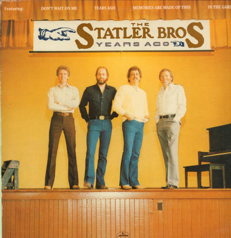The Statler Brothers-Years Ago-Mercury-Vinyl LP
