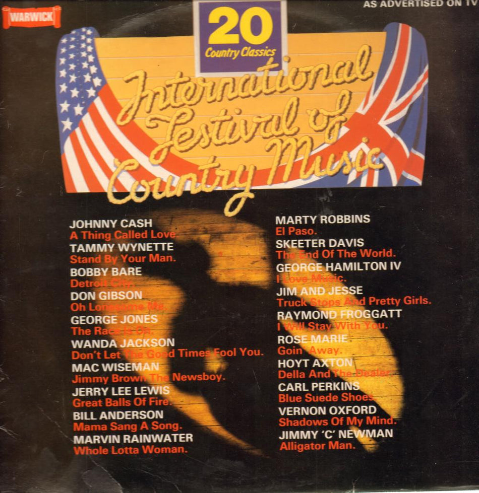 Various Country-International Festival of Country Music-Warwick-Vinyl LP