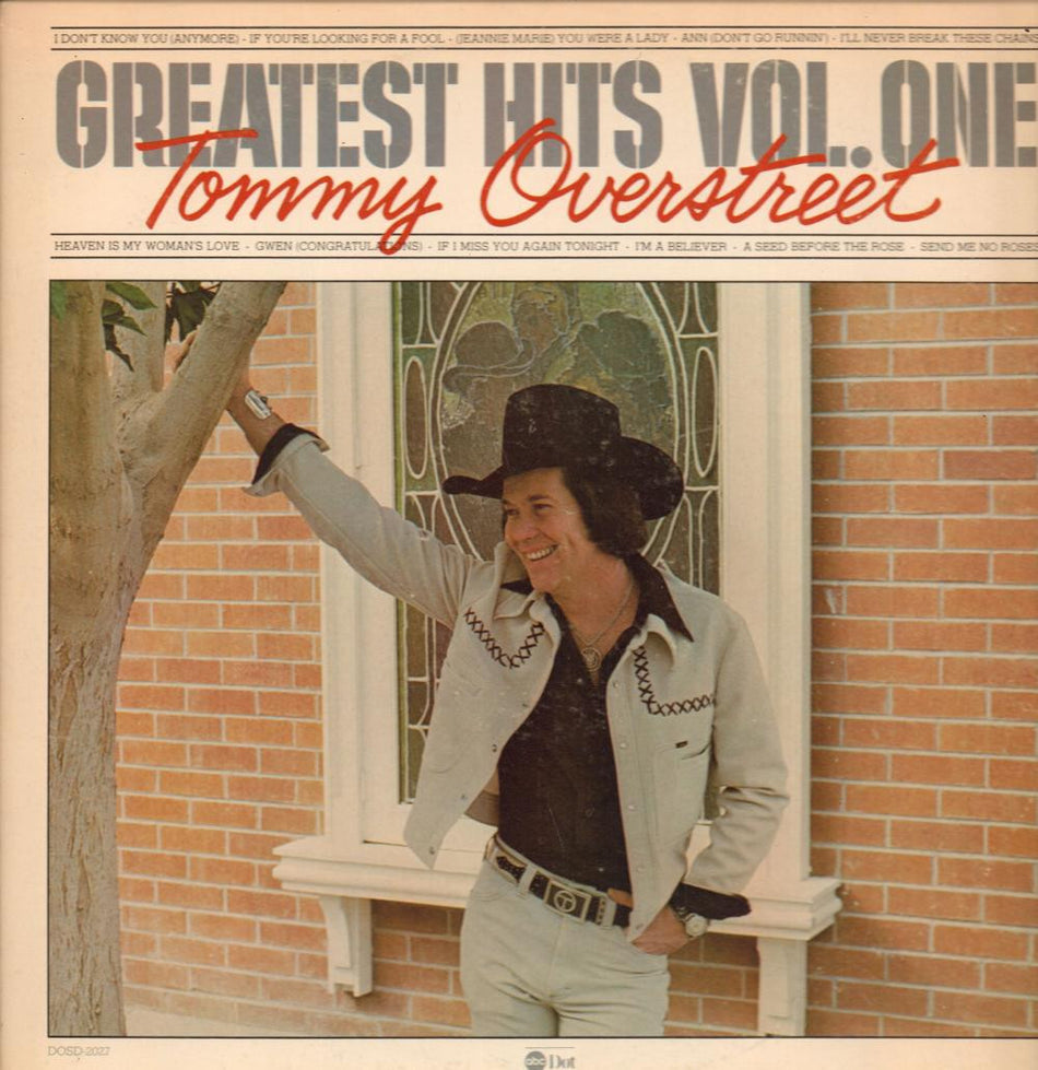 Tommy Overstreet-Greatest Hits Vol.One-Abc-Vinyl LP