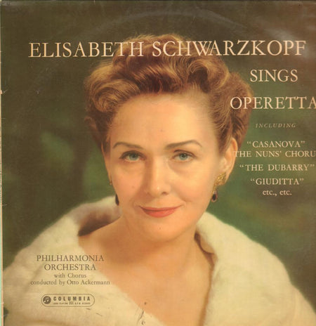 Elisabeth Schwarzkopf-Sings Operetta-Columbia-Vinyl LP