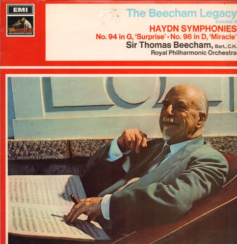 Haydn-Symphonies 94 & 96-HMV-Vinyl LP