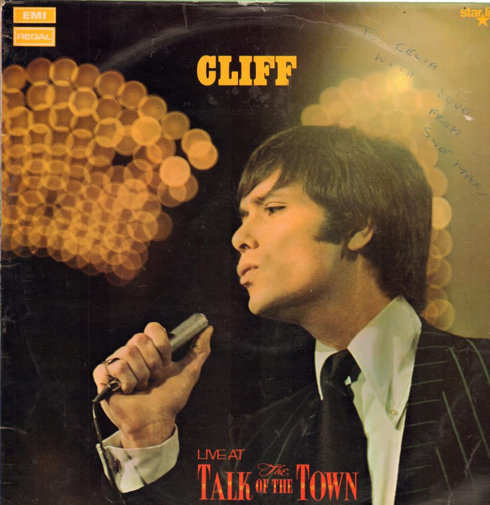 Cliff Richard-Live At Talk Of The Town-Starline-Vinyl LP