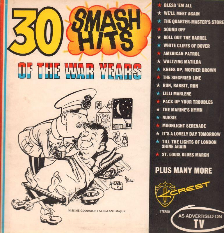 Various Pop-30 Smash Hits-Crest-Vinyl LP Gatefold