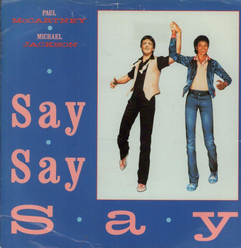 Paul McCartney & Michael Jackson-Say Say Say-Parlophone-7" Vinyl P/S