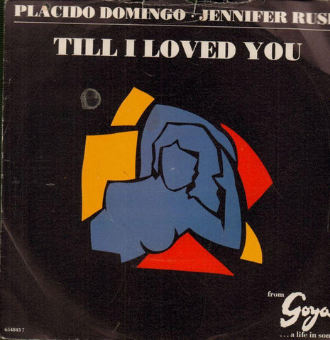 Placido Domingo-Till I Loved You-CBS-7" Vinyl P/S