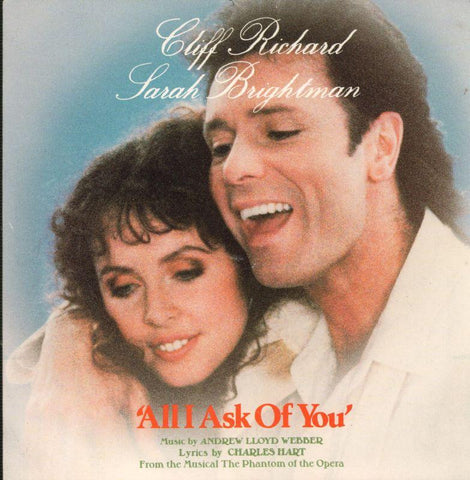 Cliff Richard & Sarah Brightman-All I Ask Of You-Polydor-7" Vinyl P/S