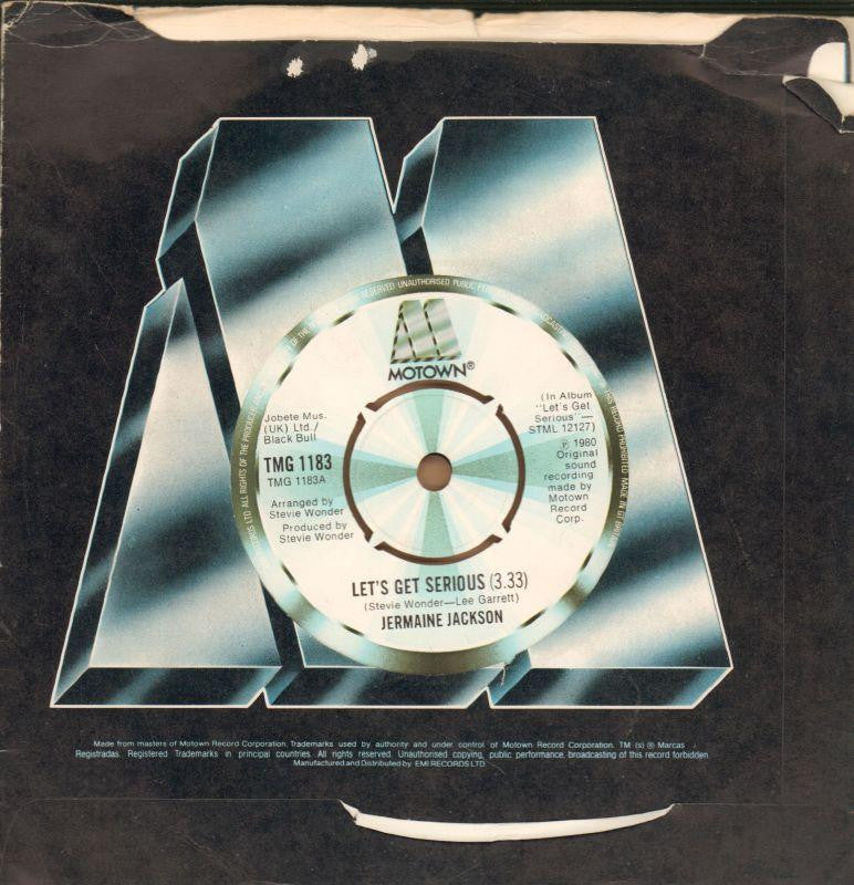 Jermaine Jackson-Let's Get Serious-Motown-7" Vinyl