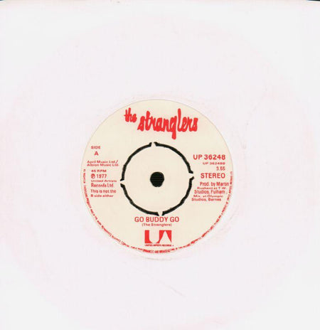 The Stranglers-Go Buddy Go-United Artist-7" Vinyl