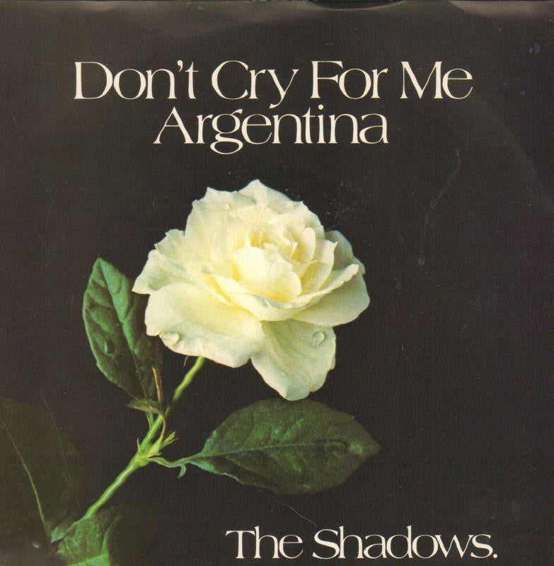 The Shadows-Don€™t cry For Me Argentina-EMI-7" Vinyl P/S