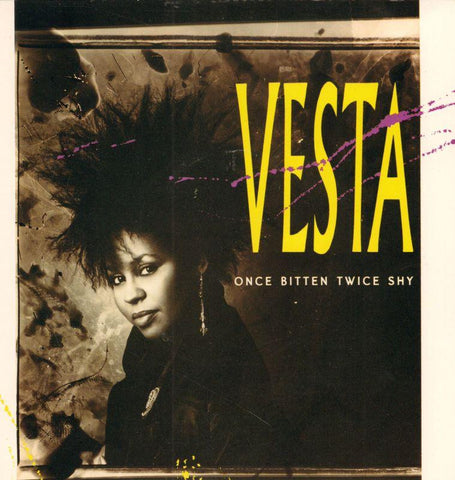 Vesta-Once Bitten Twice Shy-A&M-7" Vinyl P/S