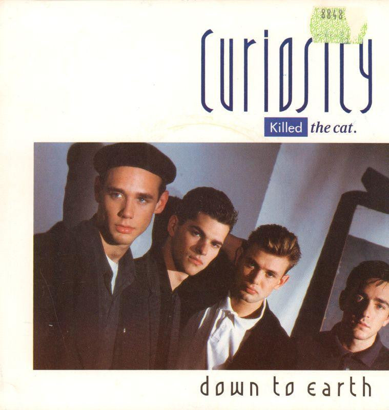 Curiosity Killed The Cat-Down To Earth-Mercury-7" Vinyl P/S