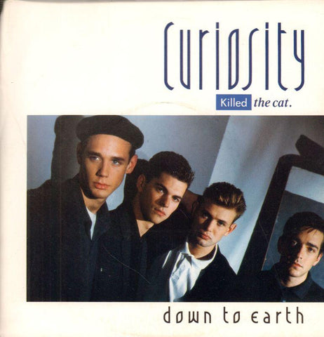 Curiosity Killed The Cat-Down To Earth-Mercury-7" Vinyl P/S
