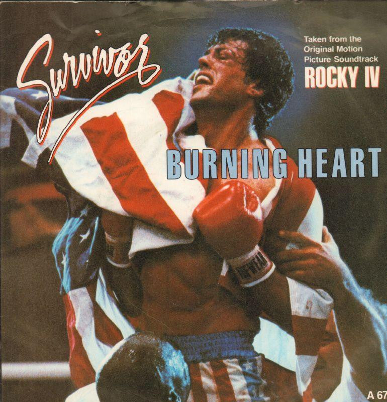 Survivor-Burning Heart-Scotti-7" Vinyl P/S