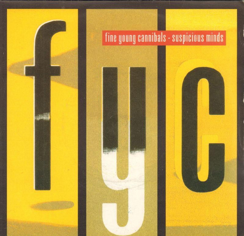 Fine Young Cannibals-Suspicious Minds-London-7" Vinyl P/S