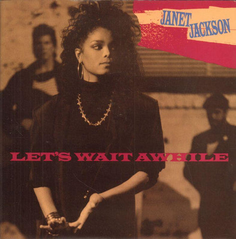 Janet Jackson-Let's Wait A While-A&M-7" Vinyl P/S