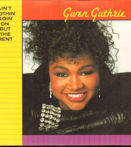 Gwen Guthrie-Ain't Nothin' Goin' On But The Rent-Polydor-7" Vinyl P/S