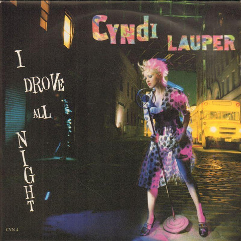 Cyndi Lauper-I Drove All Night-Epic-7" Vinyl P/S