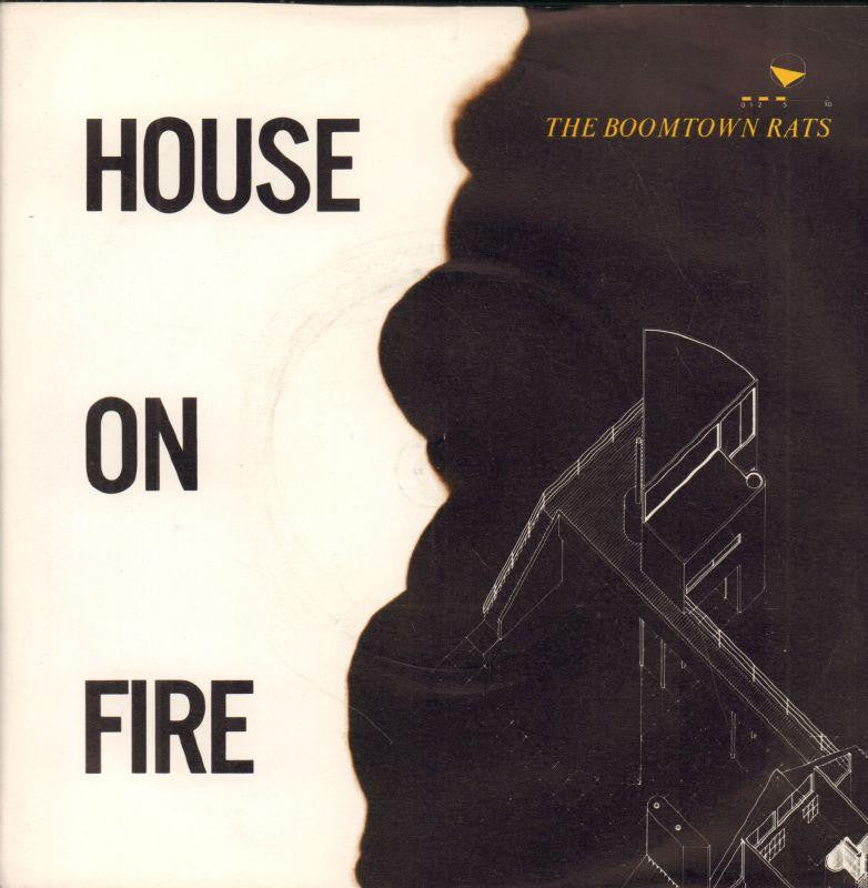The Boomtown Rats-House On Fire-Mercury-7" Vinyl P/S